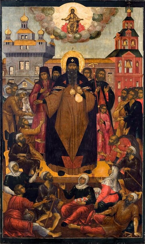 Almsgiving & Charity, by Kirill Ulanov, 1704