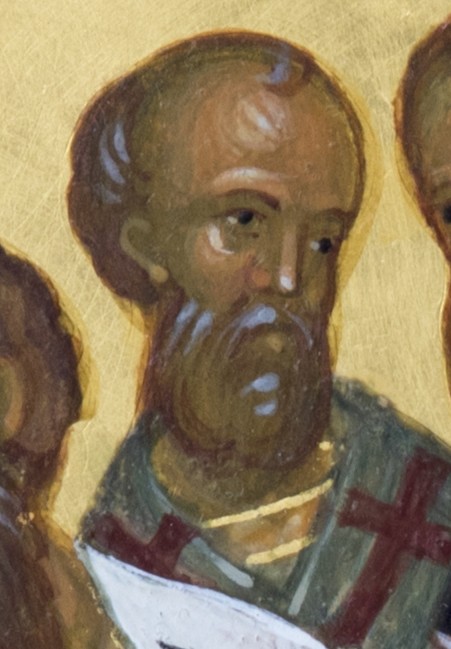 St. Ambrose of Milan, by Russian Orthodox Church of the Resurrection, Zürich, 21st century