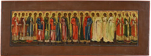 Angelic & Demonic Realm, by Anonymous Russian icon painter (before 1917), XVII-XVIII c