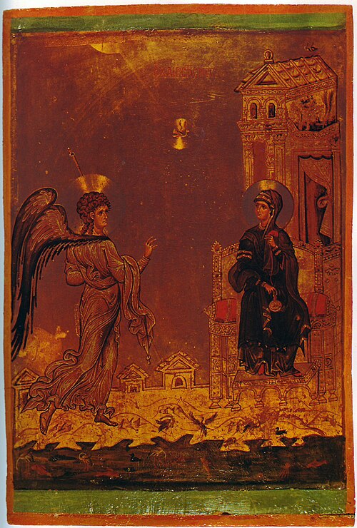Annunciation: March 25, by anonymous, April 2008