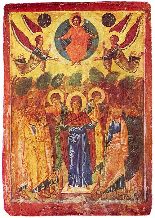 Ascension of Christ, by Unknown author, 16th century
