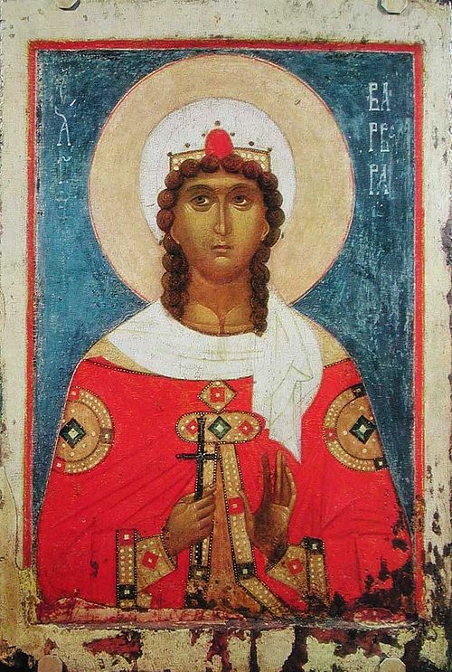 Sfânta Mare Muceniță Varvara, de Anonymous Unknown author, 15th century