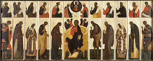 Christology, by Anonymous ( Russia ) Unknown author, 16th century