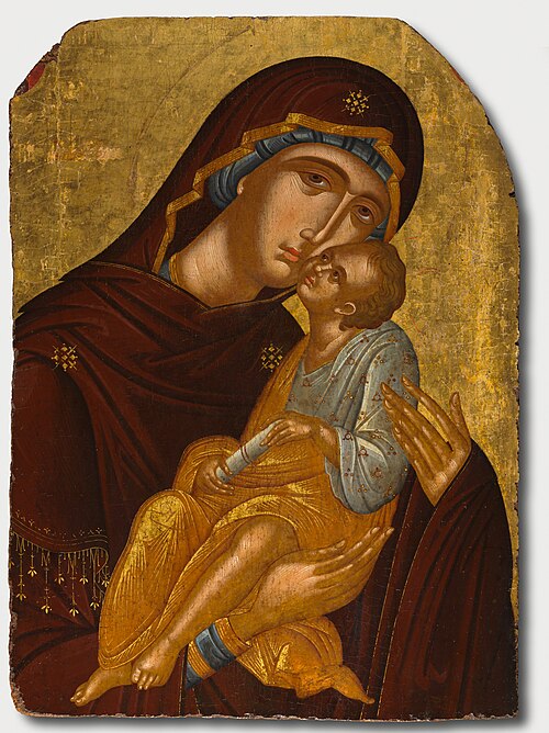 Елеуса (Умиљење), аутор: Angelos Akotantos, 1420