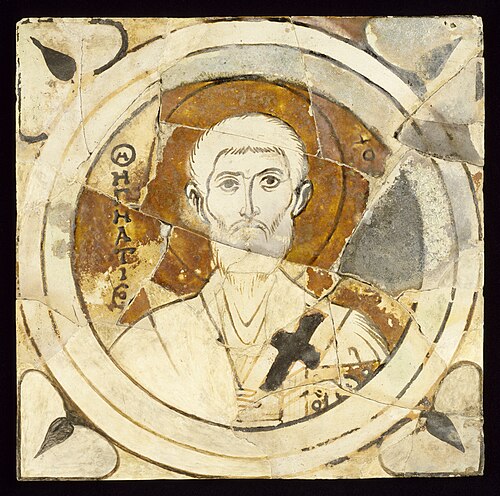 St. Ignatius of Antioch (c. 35-108), by Anonymous ( Byzantine Empire ) Unknown author, 10th century