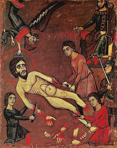 St. James the Persian (d. 421), 12th century