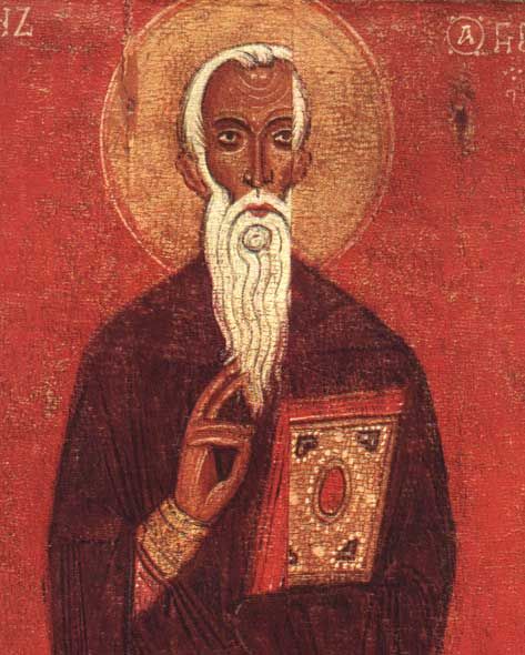 Преподобни Јован Лествичник, аутор: Anonymous Unknown author, Latter half of XIII century.