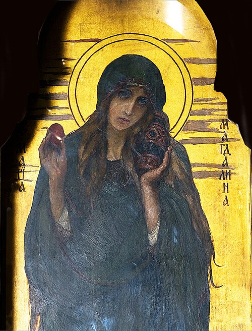 St. Mary Magdalene, by В. Васнецов, 19th century