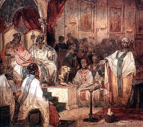 Monophysitism, by Vasily Surikov, 1876