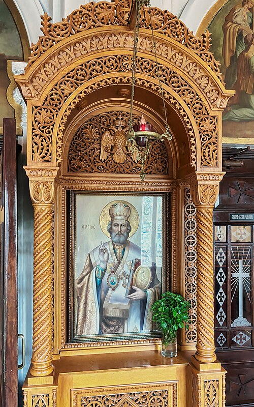St. Nicholas of Myra (c. 270-343), by Nheyob, 2025-01-20