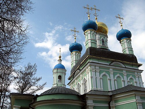 Optina Pustyn, by Иерей Максим Массалитин Camera location 54° 03′ 12.34″ N, 35° 49′ 56.73″ E View this and other nearby images on: OpenStreetMap 54.053427; 35.832424, 2006-04-18 12:43:44