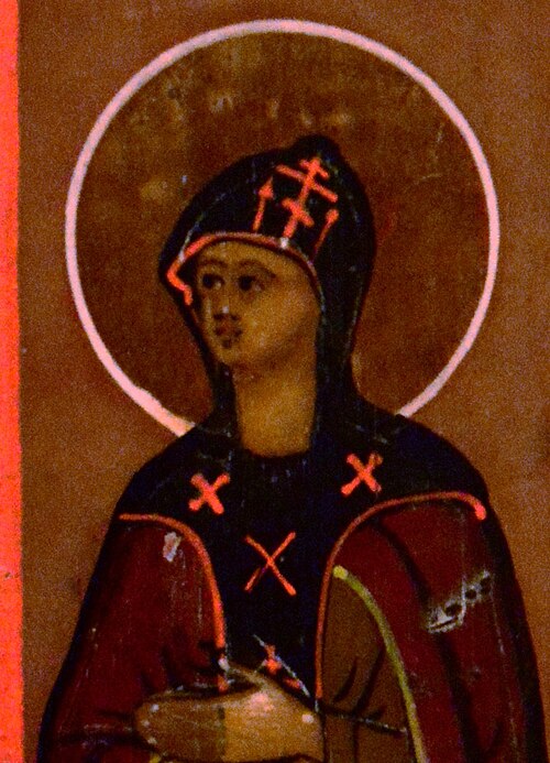 St. Paraskevi of Rome, by Joe Mabel, Taken on 23 October 2022